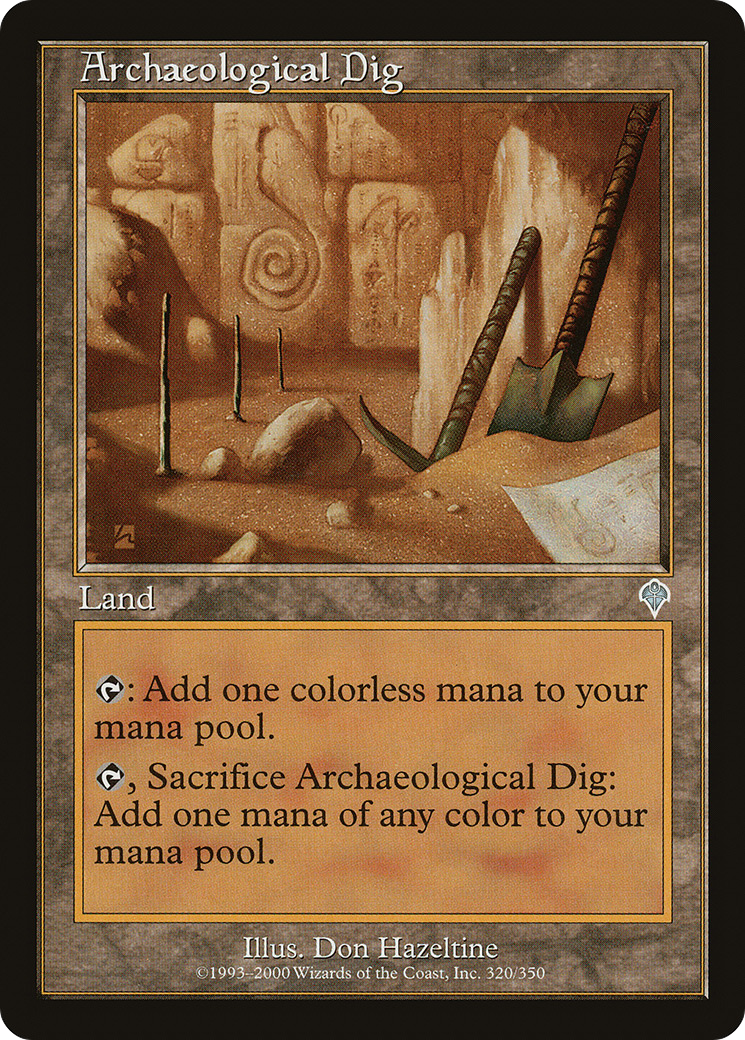 Archaeological Dig (INV-320) - Invasion