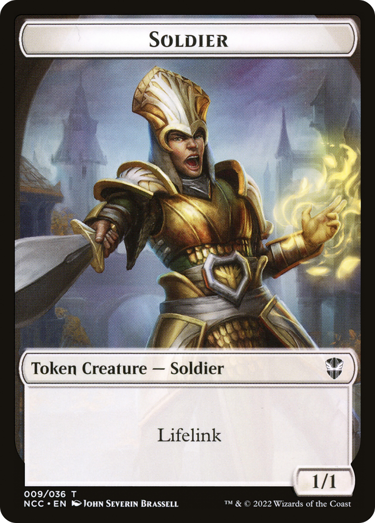 Soldier (TNCC-009) - New Capenna Commander Tokens