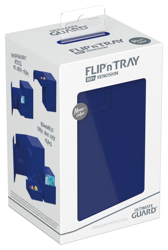 Ultimate Guard Flip 'n' Tray Xenoskin Monocolor Deck Case 80+