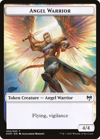 Angel Warrior (TKHM-002) - Kaldheim Tokens Foil