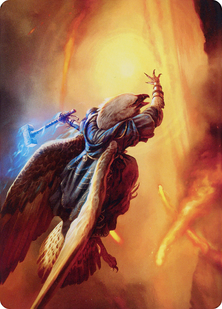 Battlewing Mystic // Battlewing Mystic (ADMU-014) - Dominaria United Art Series (Borderless)