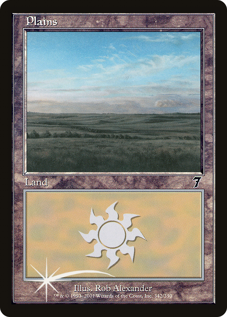Plains (7ED-342★) - 7th Edition Foil