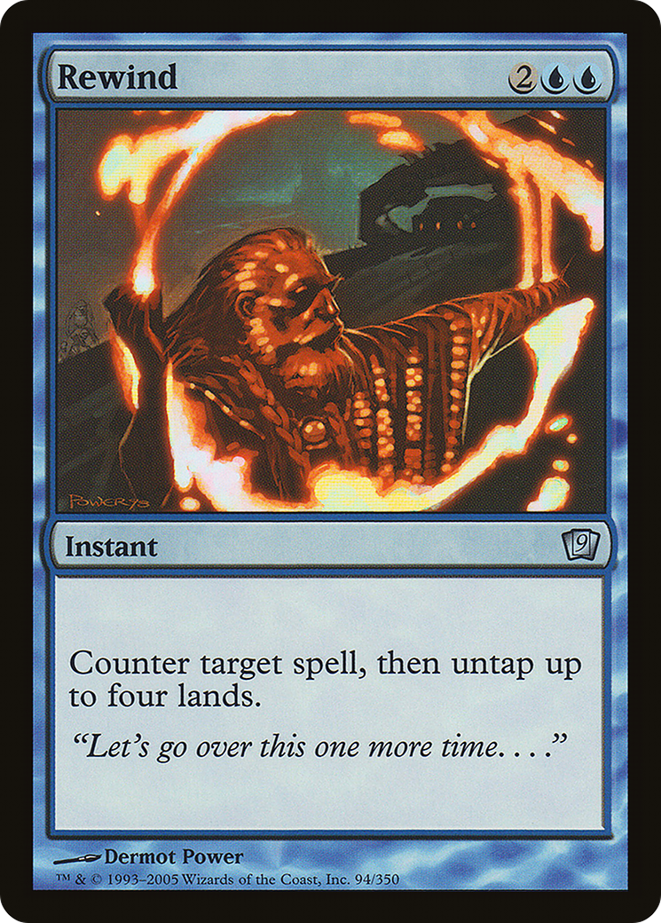 Rewind (9ED-094) - 9th Edition Foil