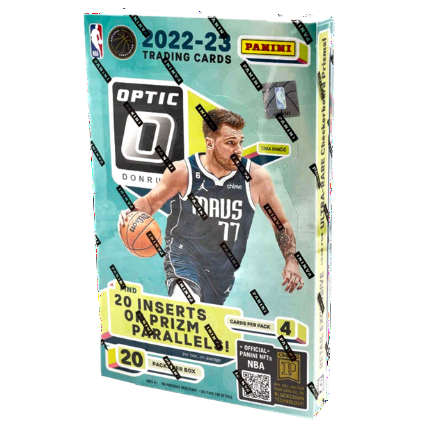 2022-23 Panini NBA Basketball Donruss Optic Booster Box (Retail) TCG Collector NZ 2022-23 Panini NBA Basketball Donruss Optic Booster Box (Retail) TCG Collector NZ