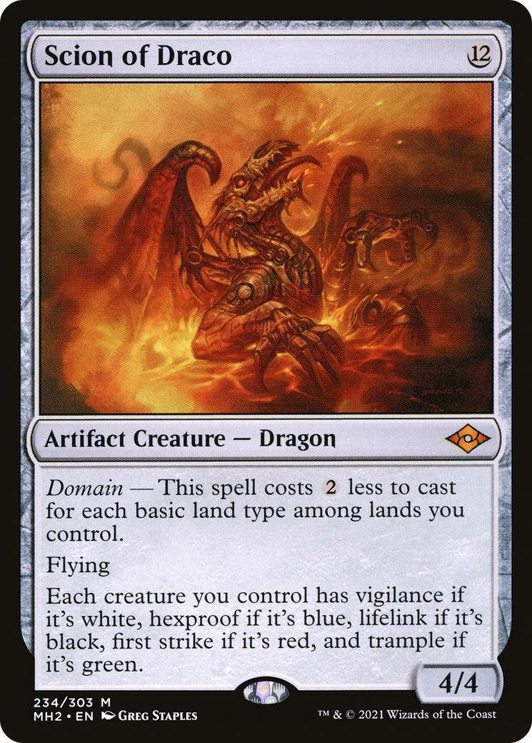 Scion of Draco (MH2-234) - Modern Horizons 2