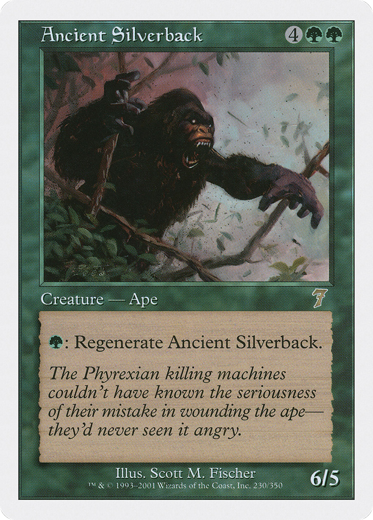 Ancient Silverback (7ED-230) - 7th Edition