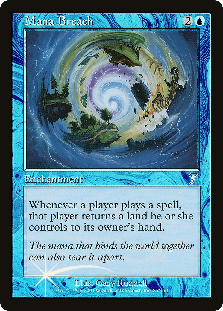 Mana Breach (7ED-085) - 7th Edition Foil