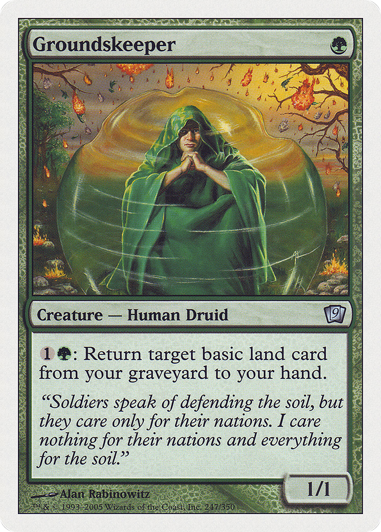 Groundskeeper (9ED-247) - 9th Edition