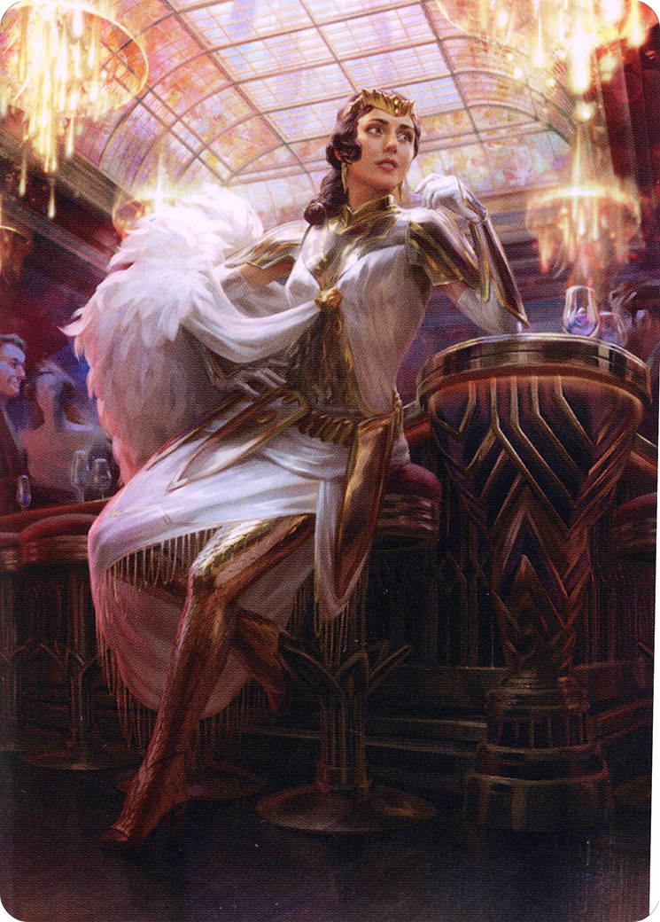 Elspeth Resplendent // Elspeth Resplendent (ASNC-003) - New Capenna Art Series (Borderless) Foil