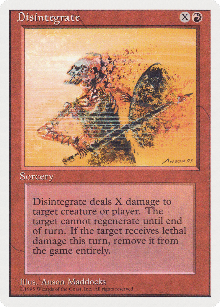 Disintegrate (RQS-030) - Rivals Quick Start Set