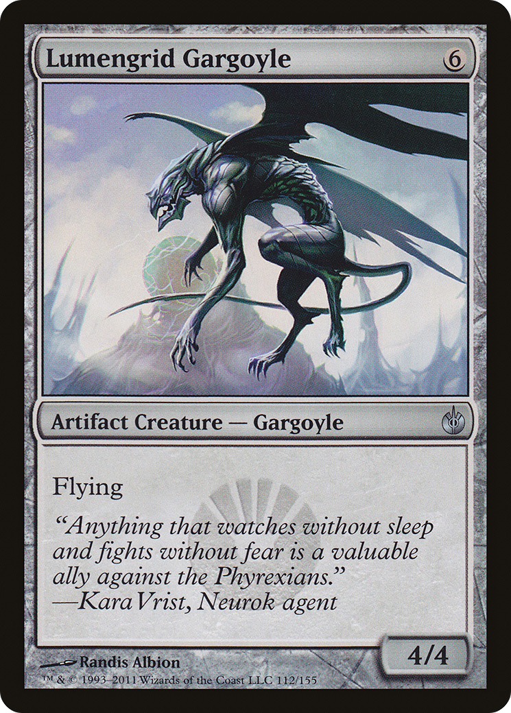 Lumengrid Gargoyle (MBS-112) - Mirrodin Besieged
