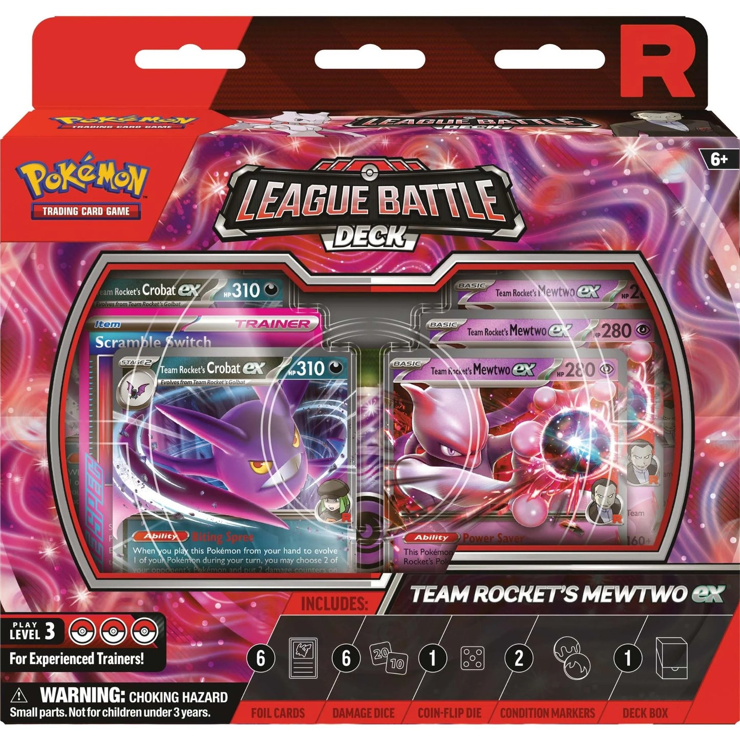 Pokemon TCG: League Battle Deck - Team Rocket's Mewtwo ex *Sealed*