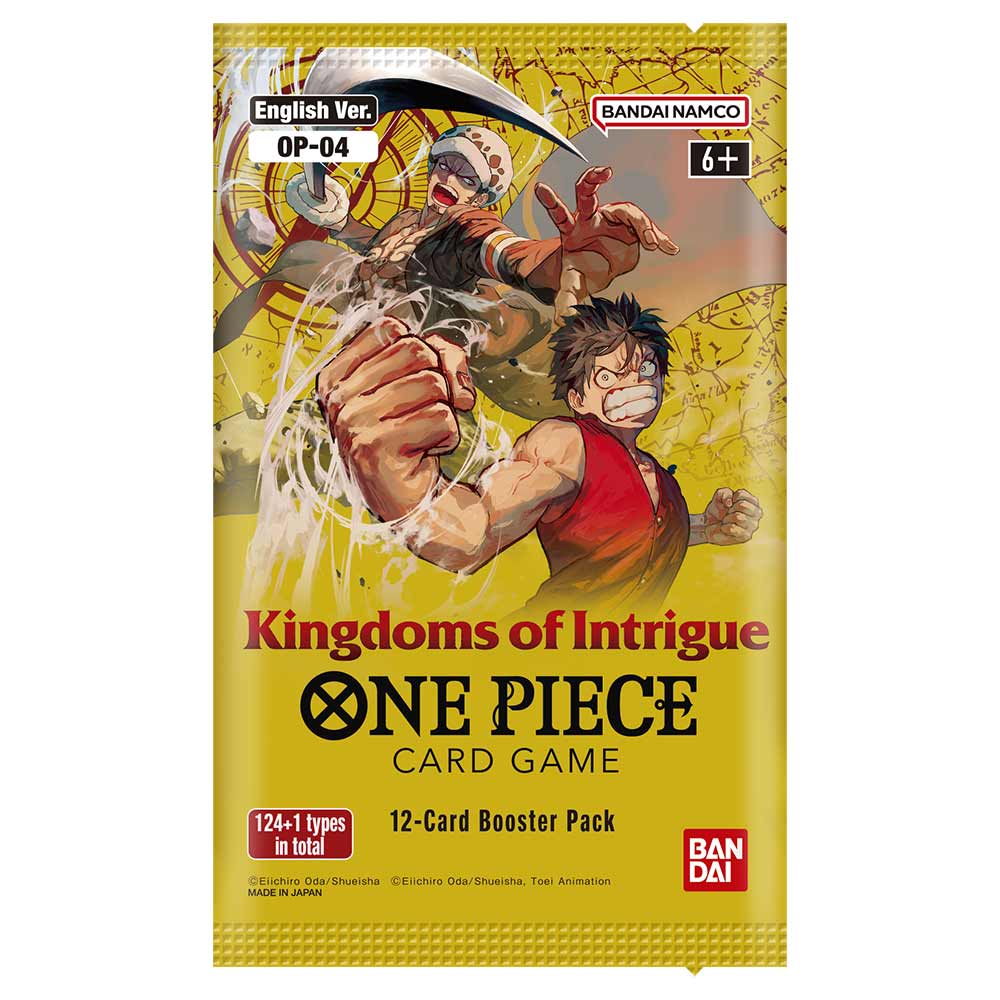 One Piece TCG - Kingdoms of Intrigue Booster Pack (OP-04) *Sealed*