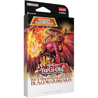 Yugioh! Booster Packs: Blazing Dominion 3-Pack Tuck Box *Sealed*