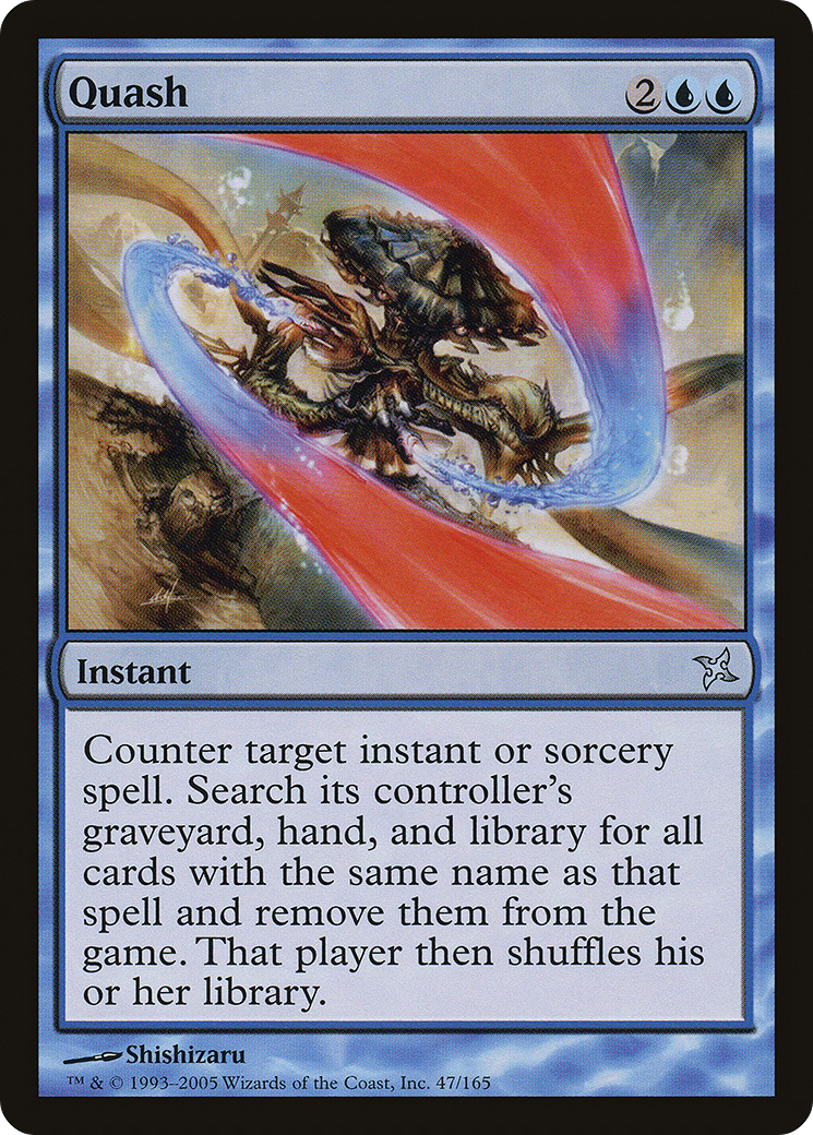 Quash (BOK-047) - Betrayers of Kamigawa Foil