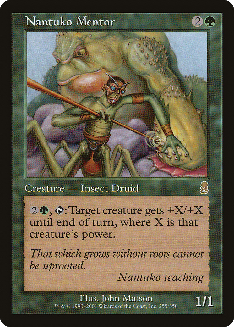 Nantuko Mentor (ODY-255) - Odyssey Foil