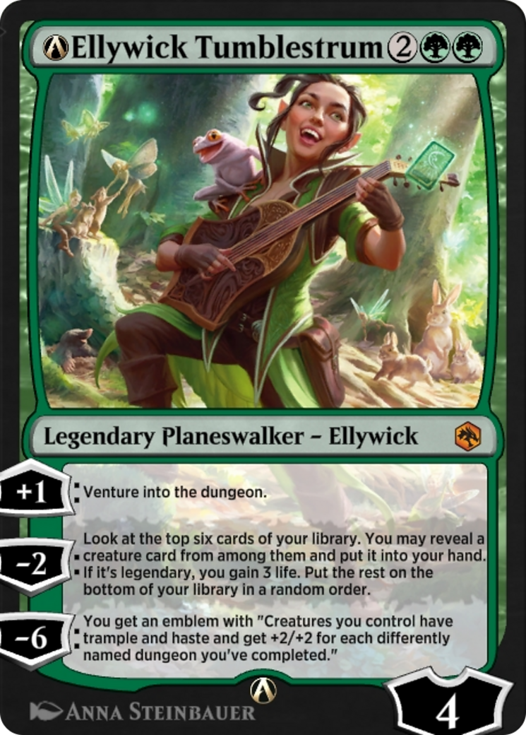A-Ellywick Tumblestrum (AFR-A-181) - Adventures in the Forgotten Realms