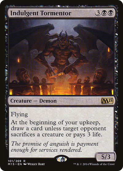 Indulgent Tormentor (M15-101) - Magic 2015 Foil