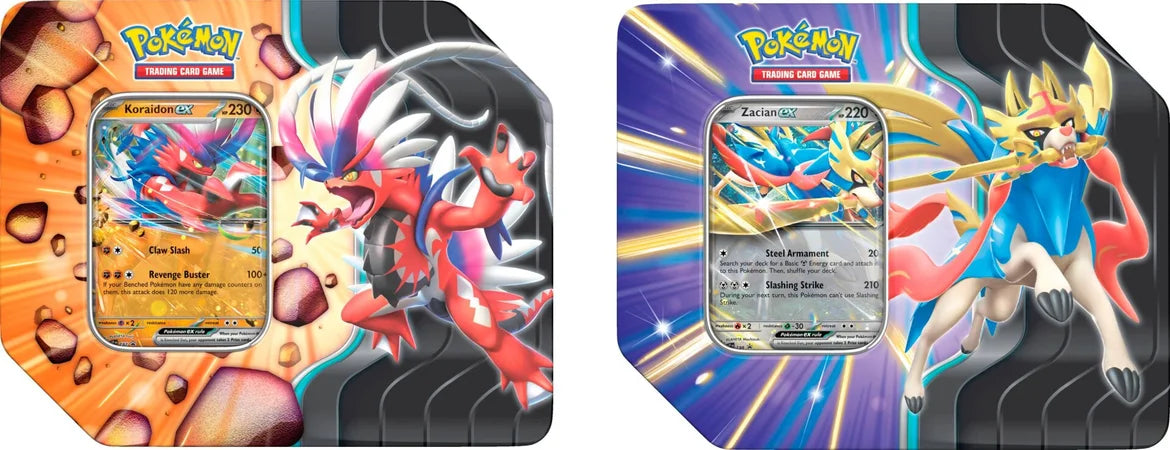Pokemon TCG: Slashing Legends Tin - Assorted *Sealed*