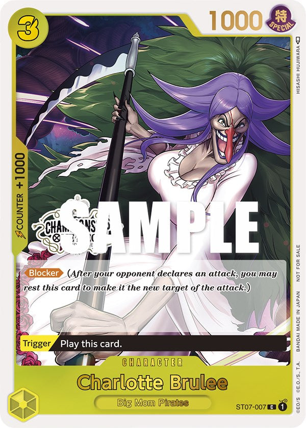 Charlotte Brulee (Store Championship Participation Pack) [One Piece Promotion Cards]