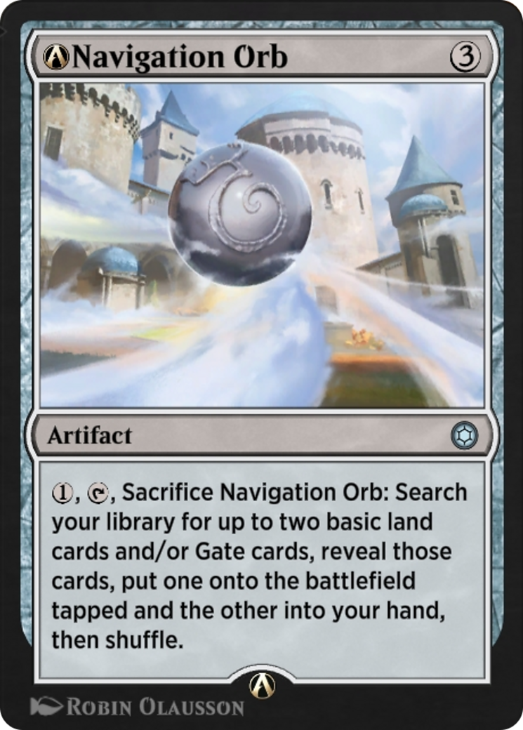 A-Navigation Orb (HBG-A-262) - Alchemy Horizons: Baldur's Gate