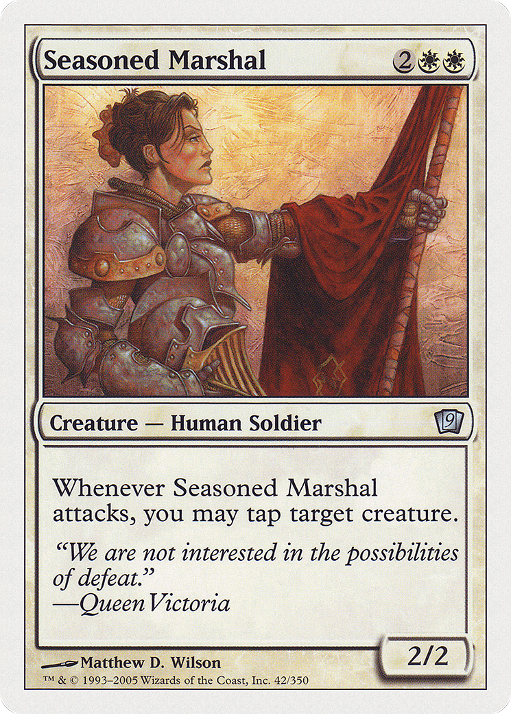 Seasoned Marshal (9ED-) - 9th Edition