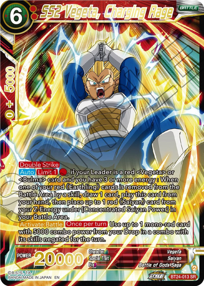 Vegeta high quality tcg