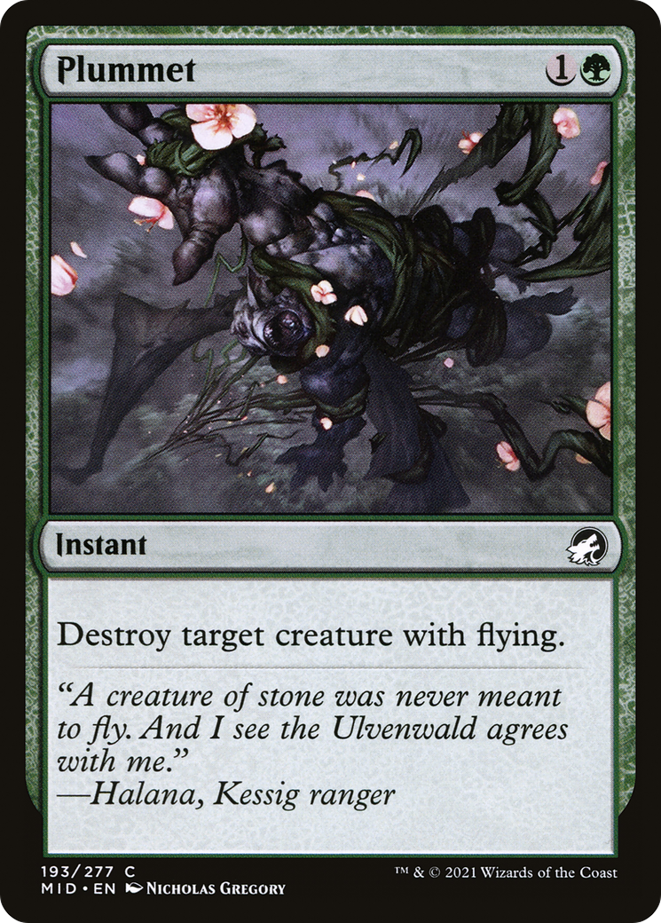 Plummet (MID-193) - Innistrad: Midnight Hunt