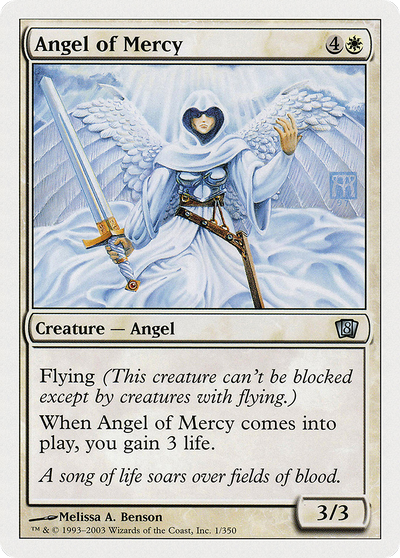 Angel of Mercy (8ED-001) - 8th Edition Foil
