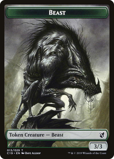 Beast (TC19-013) - Commander 2019 Tokens
