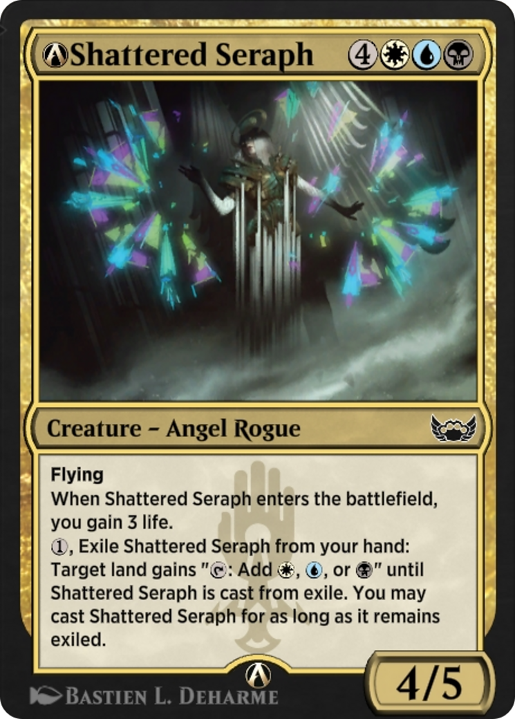 A-Shattered Seraph (SNC-A-221) - Streets of New Capenna