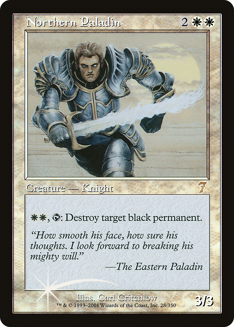 Northern Paladin (7ED-28★) - 7th Edition