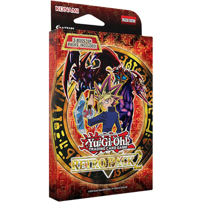 Yugioh! Booster Packs: Retro Pack 2 REPRINT 3-Pack Tuck Box *Sealed*