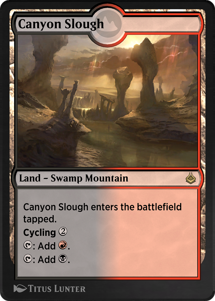 Canyon Slough (AKR-284) - Amonkhet Remastered