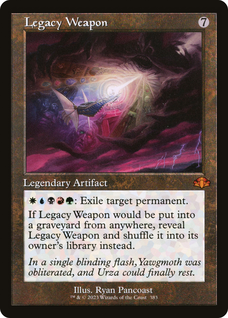 Legacy Weapon (DMR-383) - Dominaria Remastered