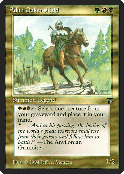 Adun Oakenshield (LEG-) - Legends