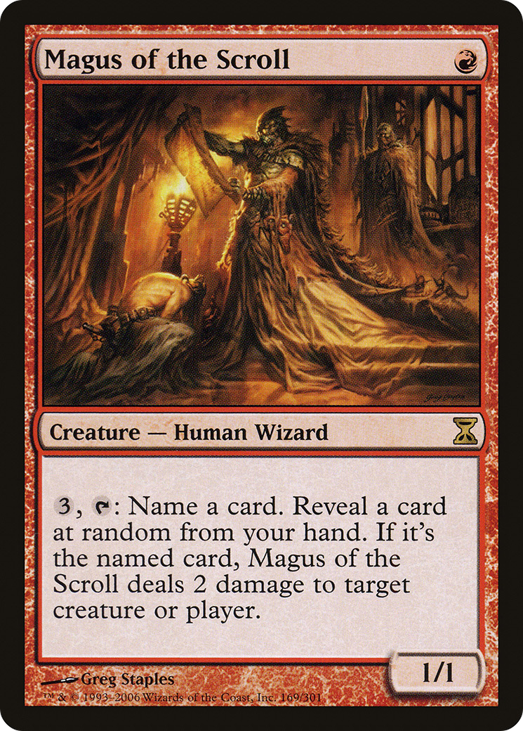 Magus of the Scroll (TSP-169) - Time Spiral