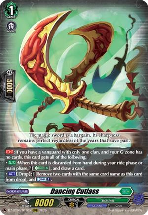 Dancing Cutlass Triple Rare (DZ-BT06/019EN)