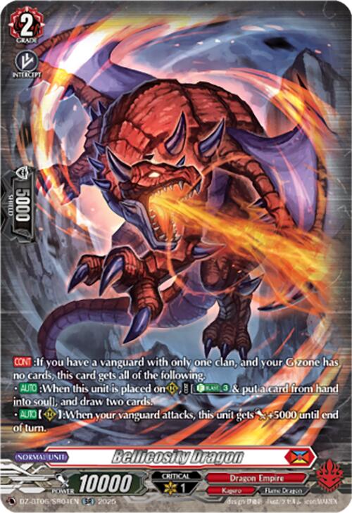Bellicosity Dragon (SR) SR (DZ-BT06/SR04EN)