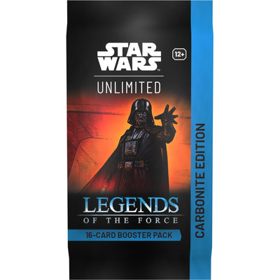 Star Wars Unlimited - Legends of the Force Carbonite Booster Box *Sealed*