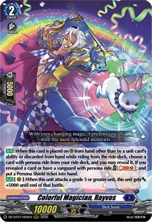 Colorful Magician, Rayvos Triple Rare (DZ-BT07/005EN)