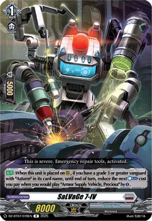 SaLVaGe 7-IV Rare (DZ-BT07/078EN)
