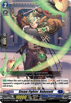 Steam Fighter, Nabonaid Common  (DZ-BT07/107EN)
