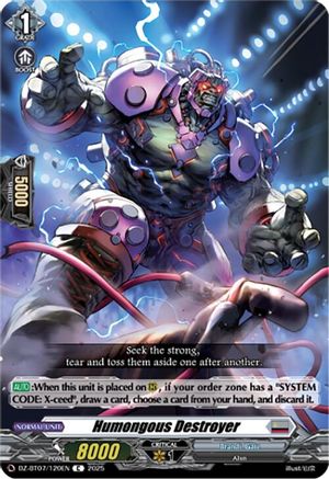 Humongous Destroyer Common  (DZ-BT07/120EN)