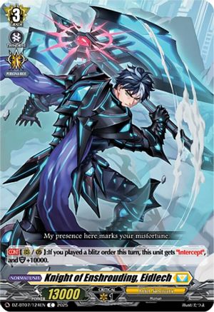 Knight of Enshrouding, Eidlech Common (DZ-BT07/124EN)