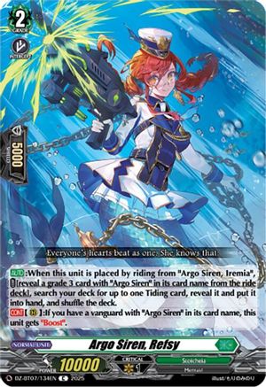 Argo Siren, Refsy Common (DZ-BT07/134EN)