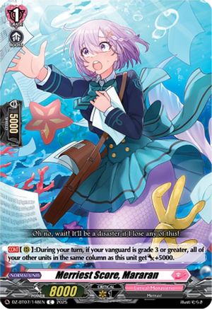 Merriest Score, Mararan Common  (DZ-BT07/148EN)
