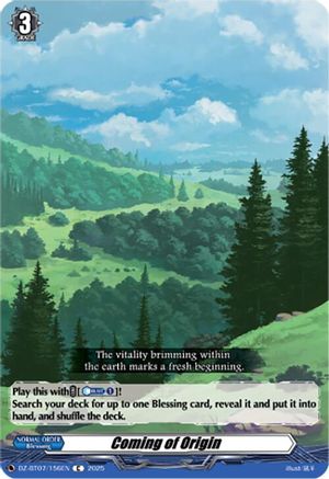 Coming of Origin Common  (DZ-BT07/156EN)