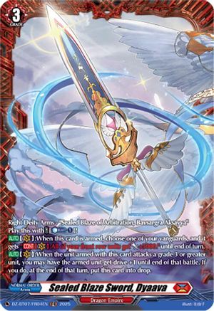 Sealed Blaze Sword, Dyaava (FR) FR (DZ-BT07/FR04EN)
