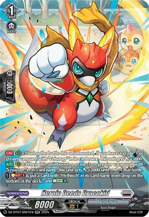 Heroic Deeds Dracokid (SR) SR (DZ-BT07/SR21EN)